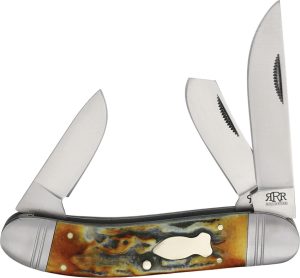 Rough Ryder Reserve Roundup Brown Stag Bone