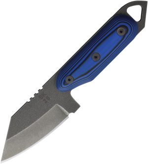 Shed Knives 2026 US Tanto Fixed Blade Blue