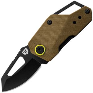 TRUE Berm Keychain Linerlock OD/BK
