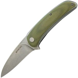 WONITAC Linerlock Green Micarta