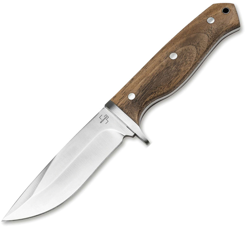 Boker Plus Walnut Drop Fixed Blade Boker Plus Walnut Drop Fixed Blade