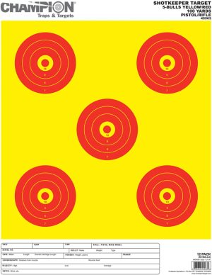 Champion Shotkeeper Target Bullseye 12