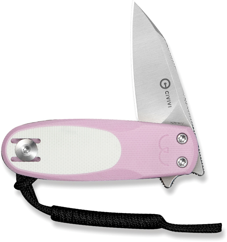 Civivi Purr Slip Joint Pink/Wht (1.88") Civivi Purr Slip Joint Pink/Wht (1.88")