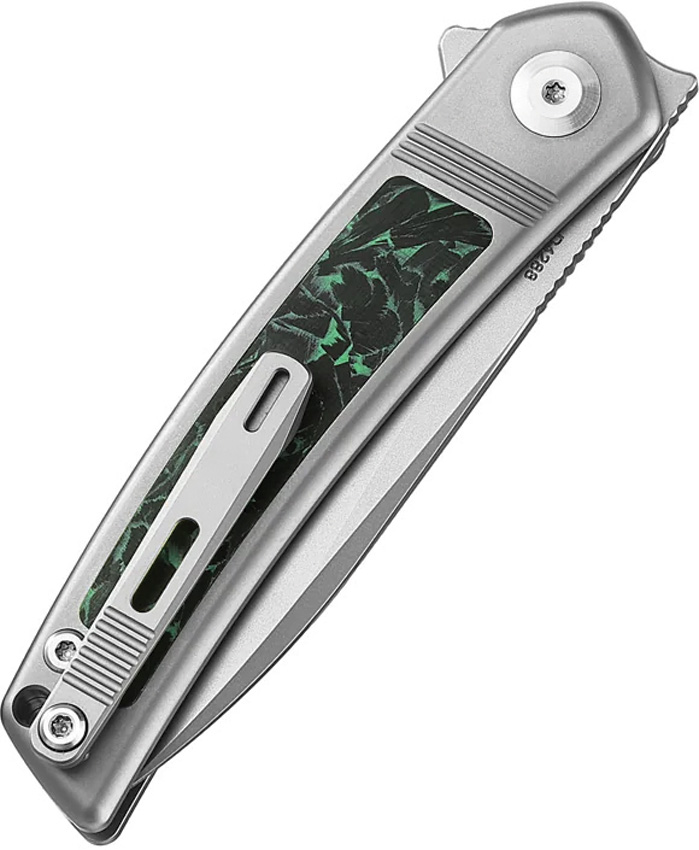 Dreamtech Button Lock Ti/CF Gray Dreamtech Button Lock Ti/CF Gray
