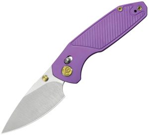 KB Knives Aero Crossbar Lock Purple Ti