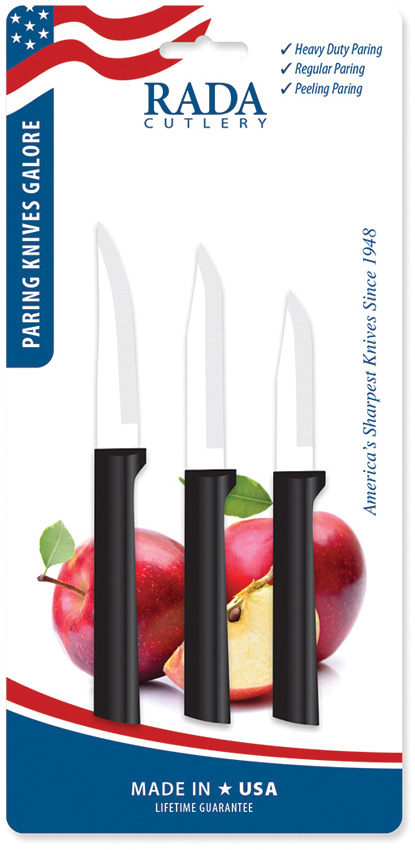 Rada Cutlery Paring Knives Galore Set Blk Rada Cutlery Paring Knives Galore Set Blk