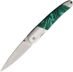Santa Fe Stoneworks Linerlock Malachite