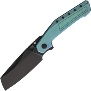 Tuya Knife Digger Framelock Ti Green