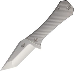 Auxiliary Manufacturing Coffin Tanto XL Framelock Ti (4″)