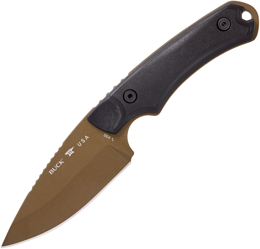 Buck Alpha Hunter Backcountry Blk (3.63") Buck Alpha Hunter Backcountry Blk (3.63")