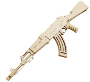 Caliber Gourmet AK47 Wood Puzzle