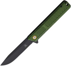 Falcon Linerlock A/O Aluminum Green