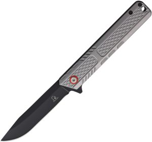 Falcon Linerlock A/O Aluminum Gray
