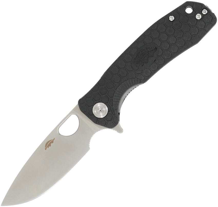 Honey Badger Knives Medium Linerlock DP Black (3.13") Honey Badger Knives Medium Linerlock DP Black (3.13")