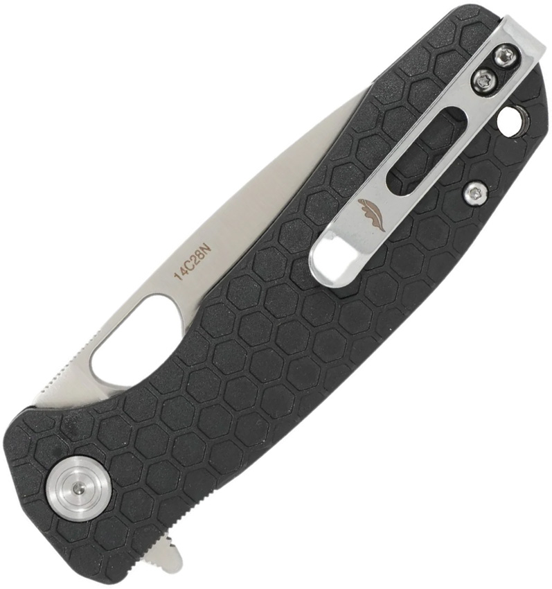 Honey Badger Knives Medium Linerlock DP Black (3.13") Honey Badger Knives Medium Linerlock DP Black (3.13")