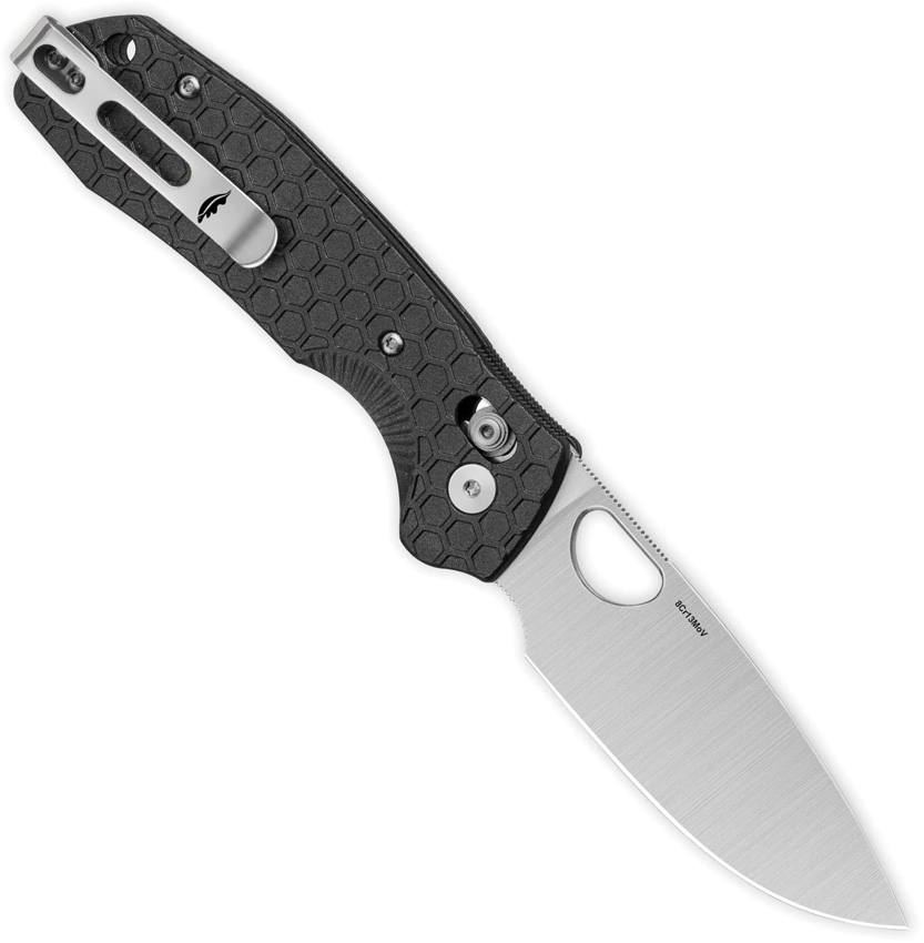 Honey Badger Knives Crossbolt Lock Black FRN Honey Badger Knives Crossbolt Lock Black FRN