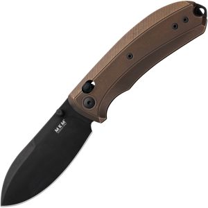 MKM-Maniago Knife Makers Bolero Crossbar Lock Bronze Ti