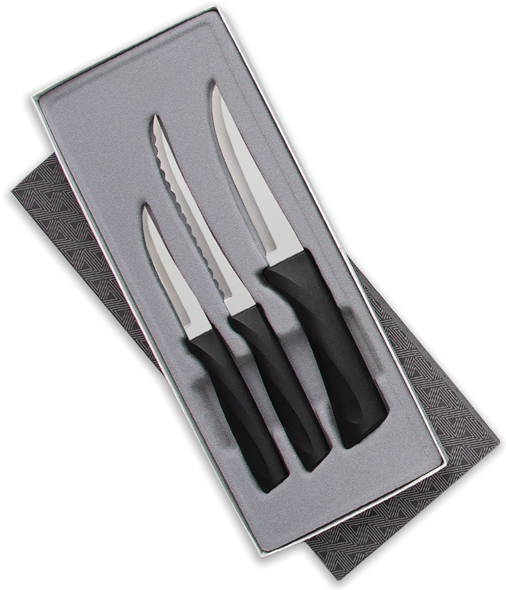 Rada Cutlery Slice and Pare Set Black Rada Cutlery Slice and Pare Set Black