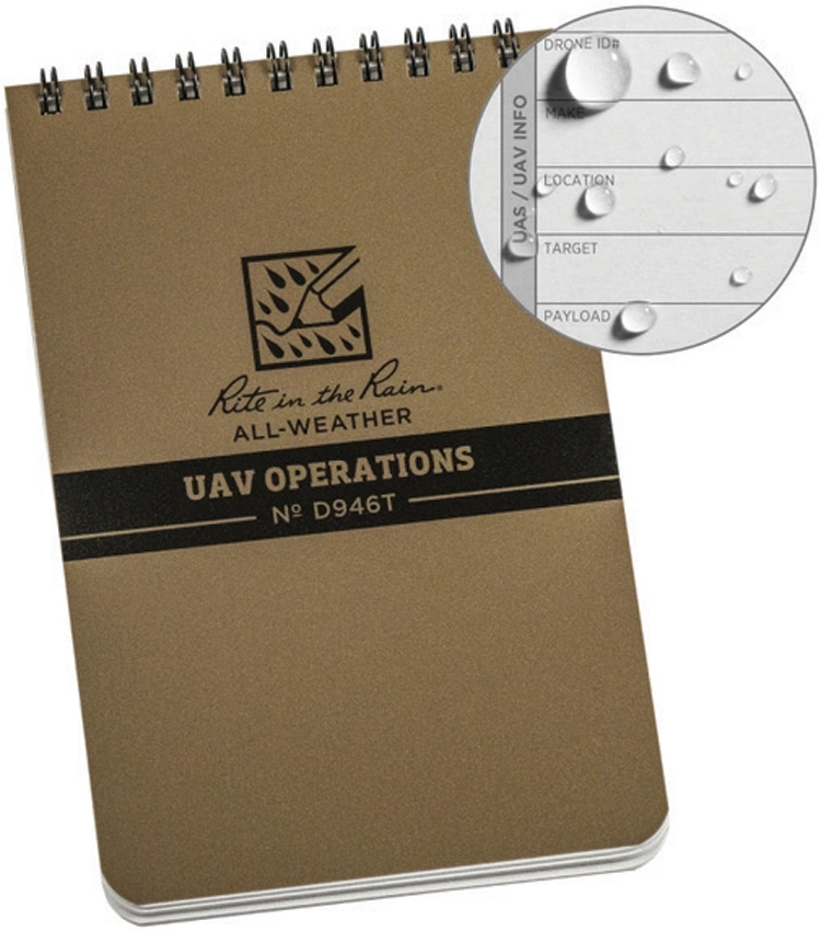 Rite in the Rain UAV Operations Top Spiral Rite in the Rain UAV Operations Top Spiral