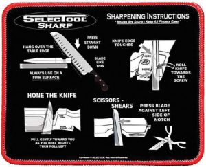Selectool Instructional Sharpening Mat