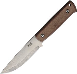ZA-PAS Knives Biwi Fixed Blade Brown Micarta