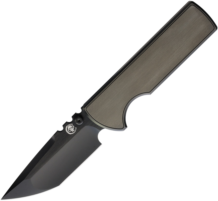 Chaves Knives NTAK 229 Framelock Blk Tan (3.5") Chaves Knives NTAK 229 Framelock Blk Tan (3.5")