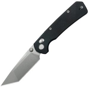 GEO Knife Blaze Crossbar Lock Black (3.3″)