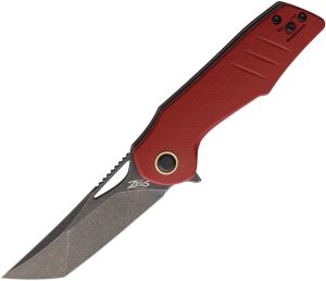 Grissom Knife and Tool Baby Zeus Linerlock Red (2.88″)