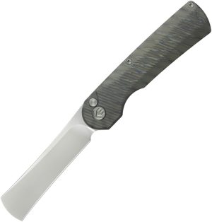 KB Knives Ikul Button Lock Flame Ti (3.38″)