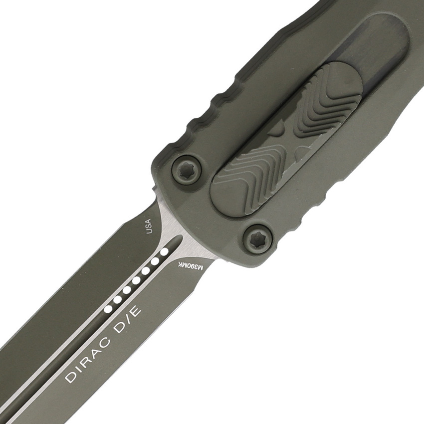 Microtech Auto Dirac D/E OTF Moss (3") Microtech Auto Dirac D/E OTF Moss (3")
