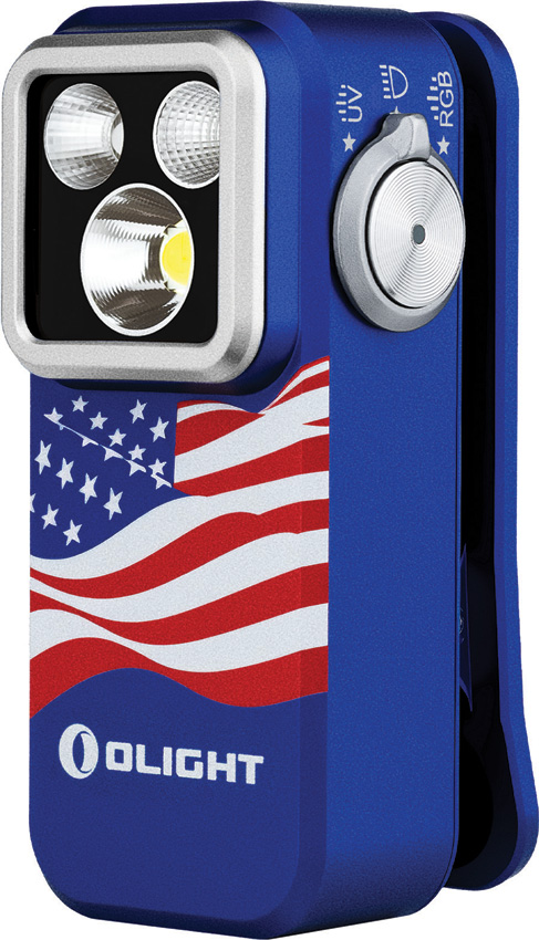 Olight Oclip Pro Clip Light Flag Olight Oclip Pro Clip Light Flag