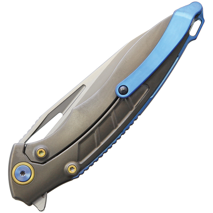 Rike Knife 1902 Framelock Red CF (4") Rike Knife 1902 Framelock Red CF (4")