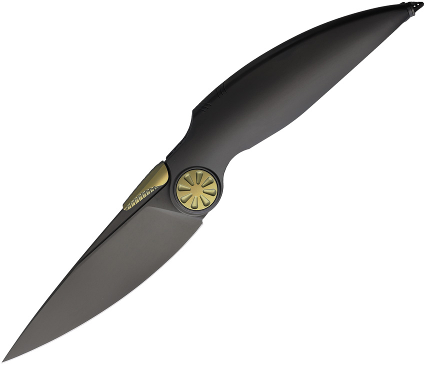 Rike Knife Predator Framelock DLC (3.75") Rike Knife Predator Framelock DLC (3.75")