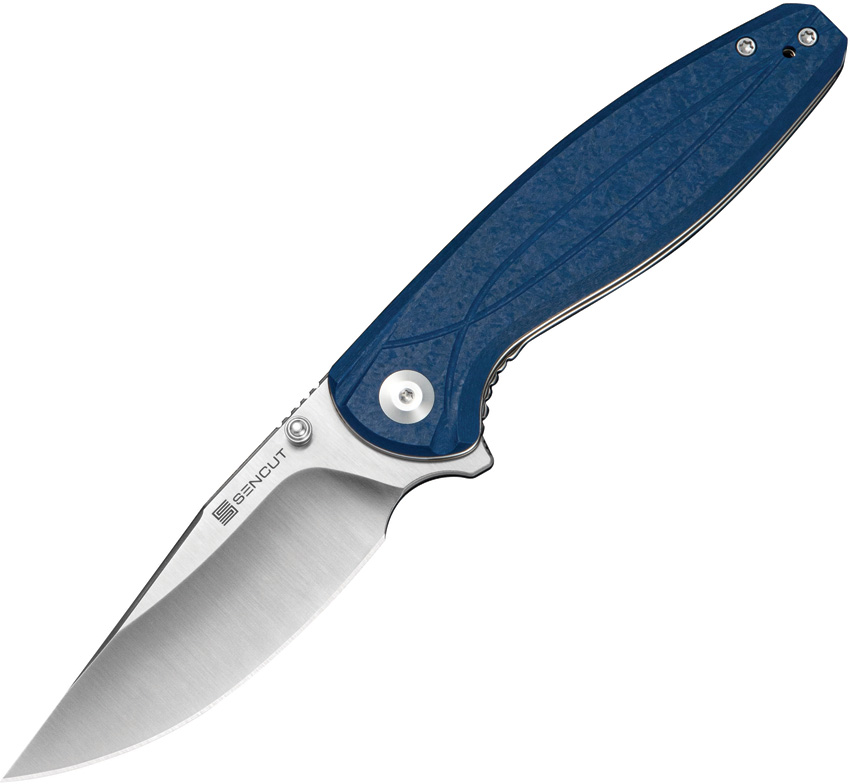 SENCUT Vyrce Linerlock Blue G10 (3.5") SENCUT Vyrce Linerlock Blue G10 (3.5")
