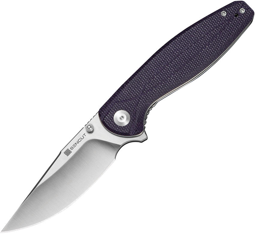 SENCUT Vyrce Linerlock Purple Mic (3.5") SENCUT Vyrce Linerlock Purple Mic (3.5")