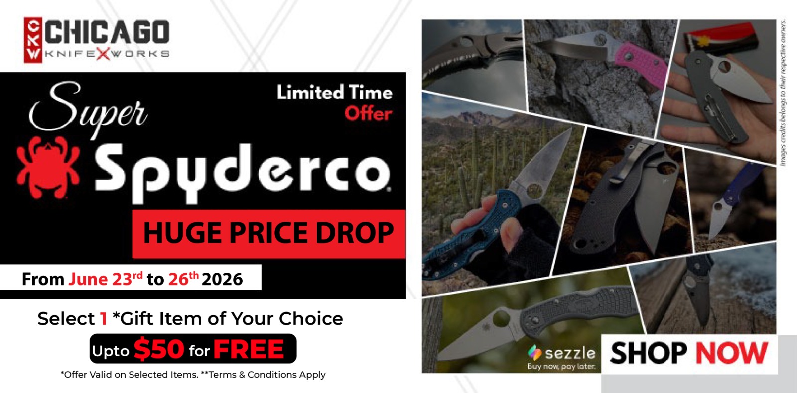 Spyderco Sale