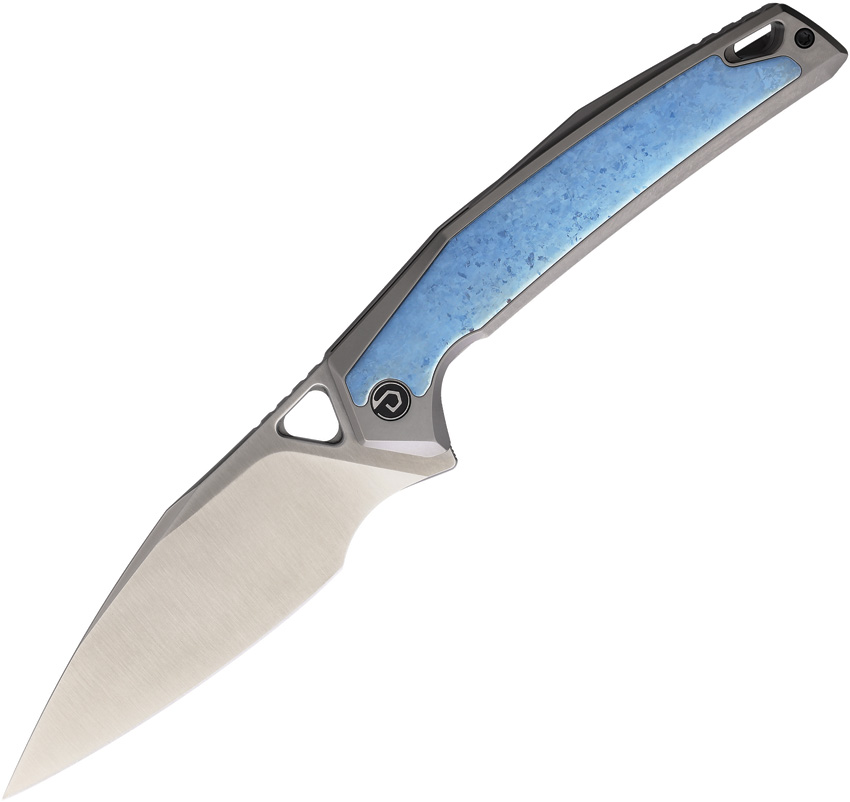 Defcon Framelock Blue Crystal (4
