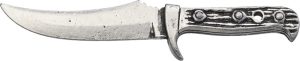TS Brown Hunting Knife Pin