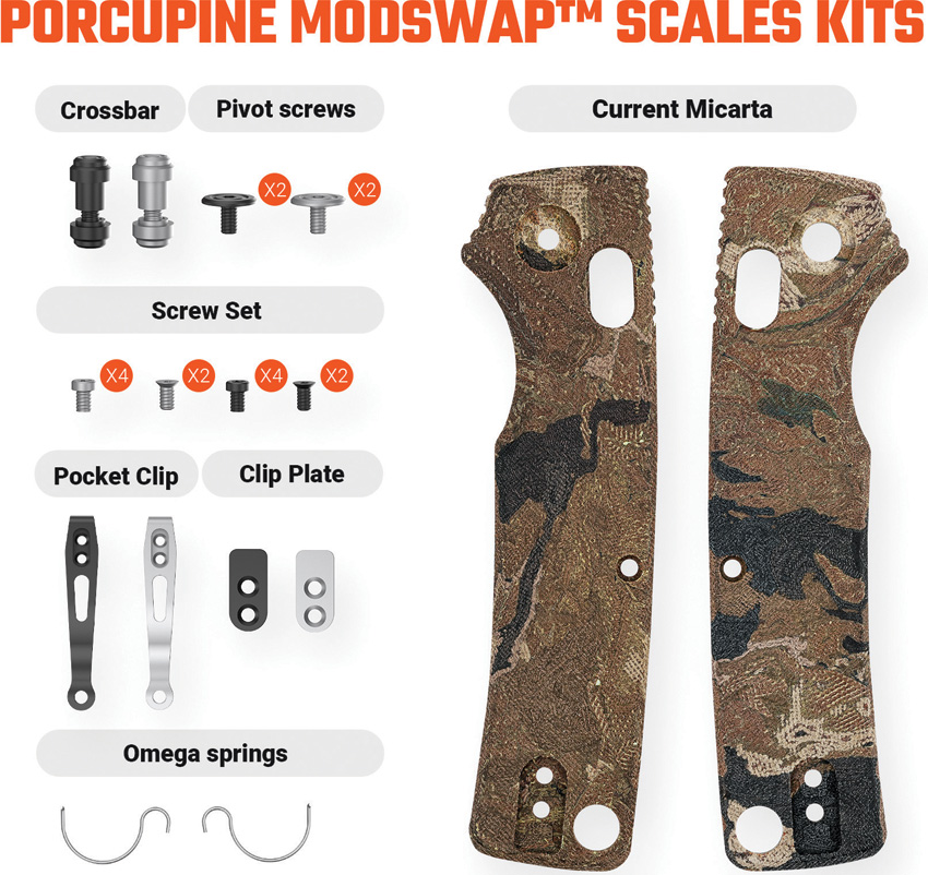 Vosteed Porcupine ModSwap Scales Vosteed Porcupine ModSwap Scales