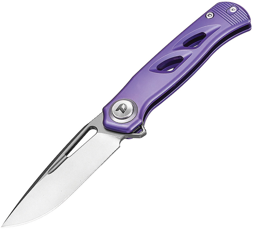 Dreamtech D4260 Button Lock Ti Purple (3.13") Dreamtech D4260 Button Lock Ti Purple (3.13")