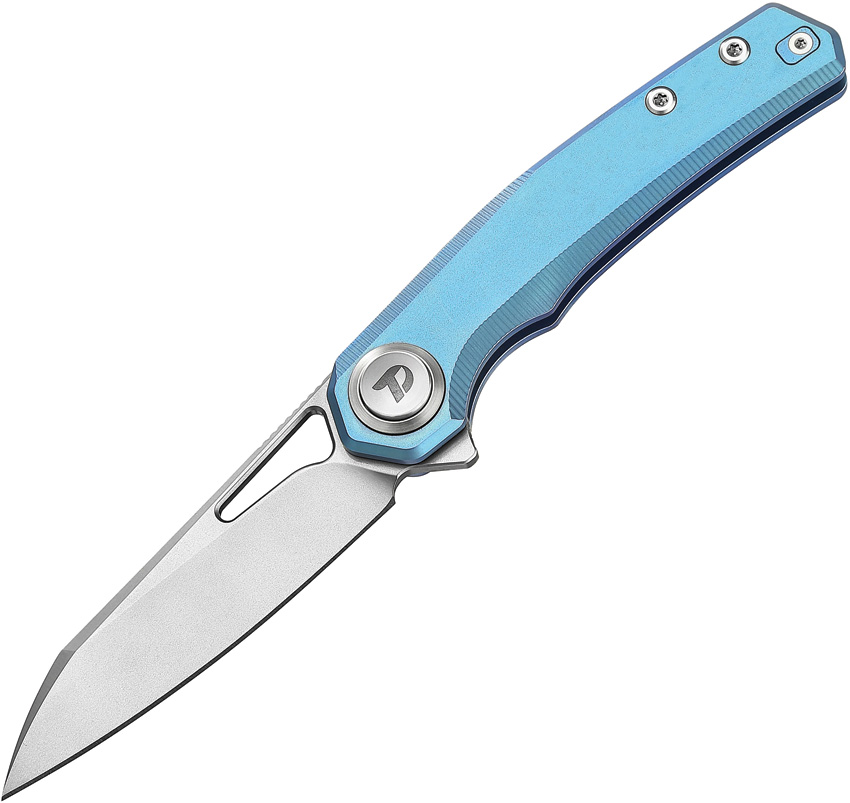 Dreamtech D4281 Button Lock Ti Teal (3.25") Dreamtech D4281 Button Lock Ti Teal (3.25")