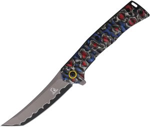 Falcon Linerlock A/O Blue/Red (3.5″)