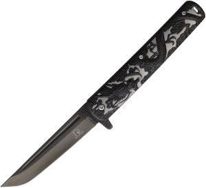 Falcon Dragon Linerlock A/O Black (4″)