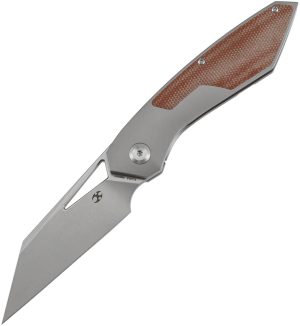 Kansept Knives Strip Framelock Brown Mic (3.5")