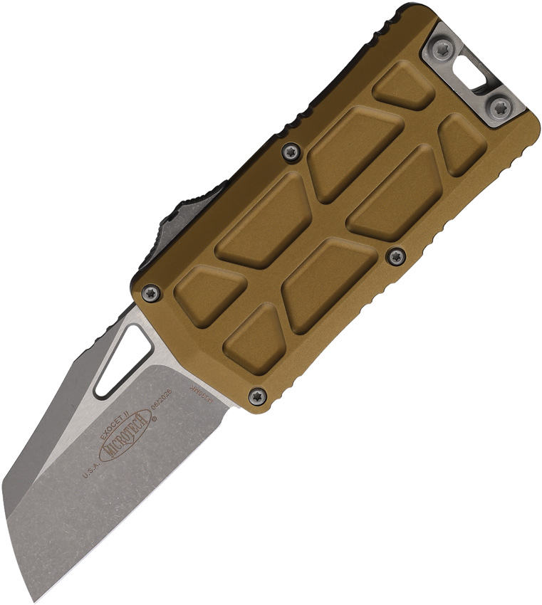 Microtech Auto Exocet II OTF Whn Tan (2.25") Microtech Auto Exocet II OTF Whn Tan (2.25")