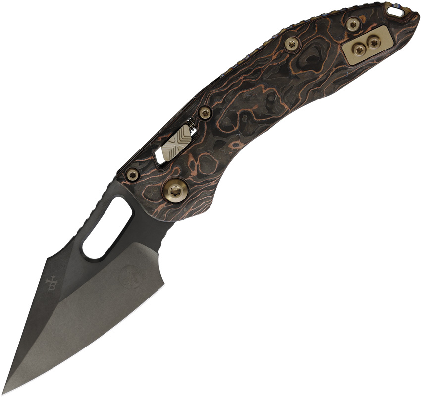 Microtech Stitch S/E Ram Lok DLC CF (3.75") Microtech Stitch S/E Ram Lok DLC CF (3.75")