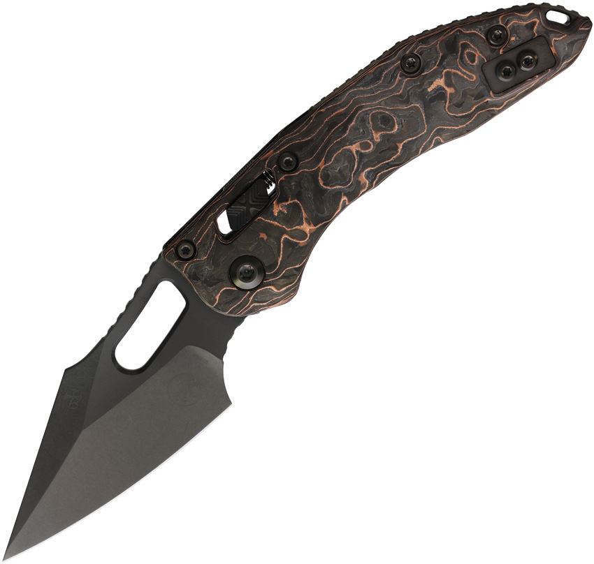 Microtech Stitch S/E Ram Lok DLC CF (3.75") Microtech Stitch S/E Ram Lok DLC CF (3.75")