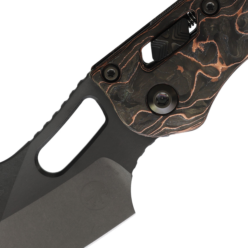 Microtech Stitch S/E Ram Lok DLC CF (3.75") Microtech Stitch S/E Ram Lok DLC CF (3.75")