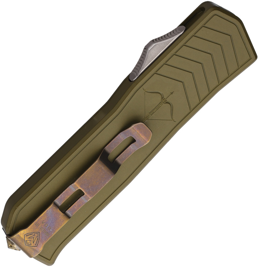 Medford Auto OTF Dagger Yellow (3.75") Medford Auto OTF Dagger Yellow (3.75")