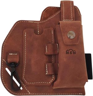 MKM-Maniago Knife Makers Belt Organizer Sheath Natural